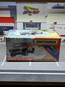 Matchbox Hummer H2 SUV Concept Orange Marine Rescue MBX Costal Power Grabs - Picture 1 of 5
