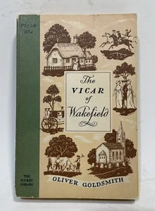 The Vicar of Wakefield by Oliver Goldsmith 1957 The Pocket Library - Picture 1 of 9