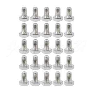25 Stck. Edelstahl Sechskantschrauben Flansch Sechskantschrauben für Zuhause M6x10mm - Bild 1 von 6