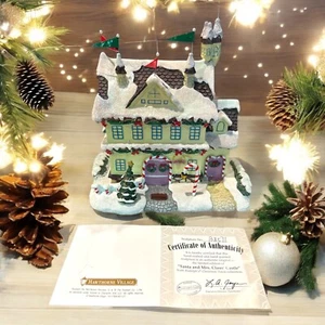 Hawthorne Village Santa and Mrs. Claus’s Castle Rudolph’s Christmas Town No Box - Picture 1 of 9