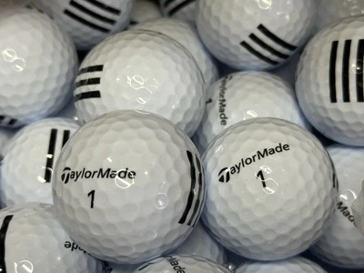 300-ESTUCHE/25 DOCENAS DE PELOTAS DE GOLF TAYLORMADE TM 18 CAMPO DE PRÁCTICAS BLANCAS 3 BANDAS #1 Foto 1 de 2