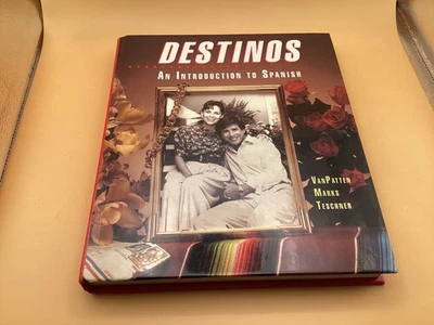 Destinos : An Introduction to Spanish by Martha Marks, Bill Van Patten 1992 - Image 1 of 4