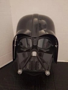 STAR WARS DARTH VADER TalkingVoice Changing Helmet Mask Works 2010 HASBRO  - Picture 1 of 2