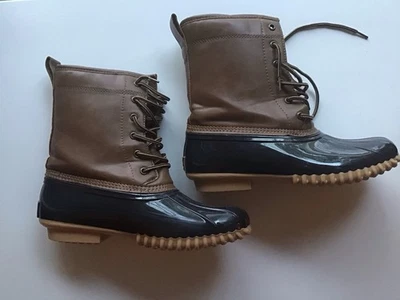 Sporto The Original Duck Boot Women’s  Brown Rain Snow Boot  ARIEL 9M - Image 1 of 3