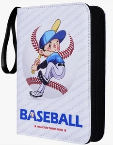 480 Card Trading Card Binder with Sleeves And Zipper, Baseball Card Album (New) - Picture 1 of 5