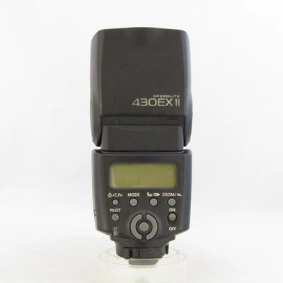 Canon 430EXII Speedlite Flash E-TTL Shoe Mount Excellent Condition JAPAN - Image 1 of 4