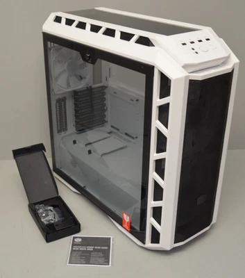 COOLER MASTER MasterCase H500P ARGB Midi Tower PC-Gehäuse mit Sichtfenster Weiß - Bild 1 von 4