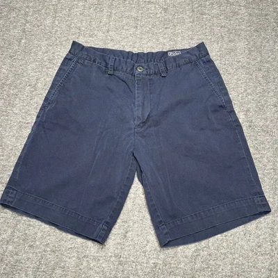 RALPH LAUREN POLO CHINO 9" PANTALONES CORTOS DE COLECCIÓN AÑOS 90 Y2K CASUAL AZUL MARINO HOMBRE TALLA 32 Foto 1 de 4