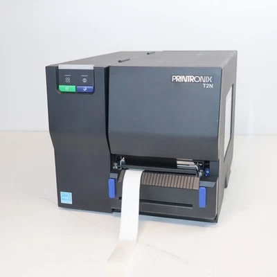 READ Printronix T2N Thermal Barcode Printer, 300dpi, Powers On & Feeds Paper - Image 1 of 4