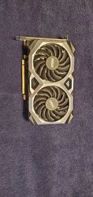 Tarjeta de gráficos MSI NVIDIA GeForce GTX 1660 Ti 6 GB GDDR6 - G1660TBX6 Foto 1 de 4