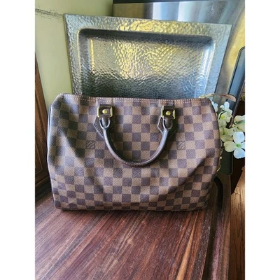 Louis Vuitton Speedy 30 Damier Level lona recubierta Foto 1 de 4