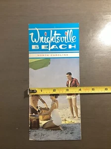 Vintage Wrightsville  Beach Brochure In Wilmington, NC B42 - Picture 1 of 8