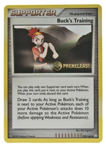 Buck's Training 130/146 Legends Awakened Prerelease NM With eBay Shipping 6a - Picture 1 of 3