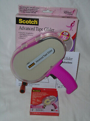 Scotch 3M Advanced Tape Glider ATG Pink Gun Double Sided Tape • 31.01£