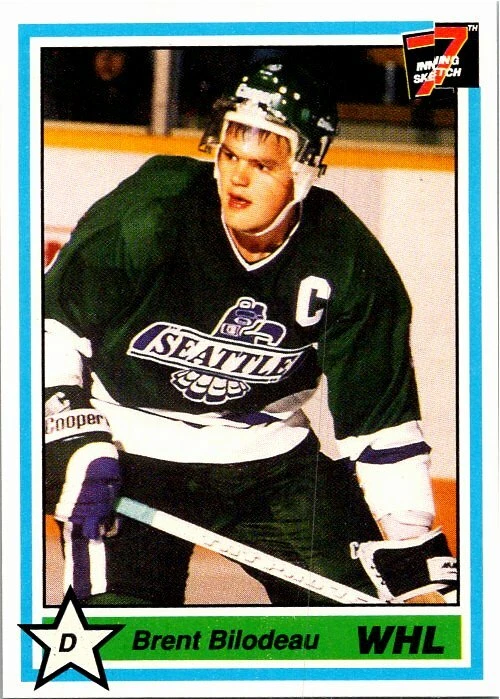 1990-91 7th Inning Sketch WHL Hockey - Pick Choose Your Cards  - Image 1 of 1