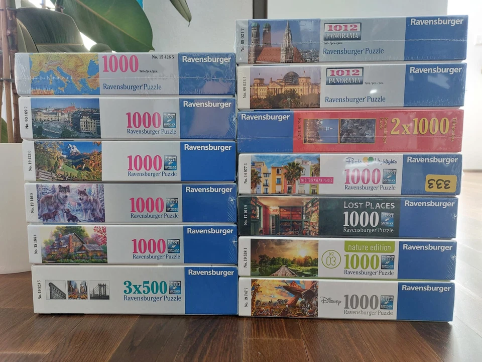 Ravensburger Jigsaw Puzzle 500 - 1000 Pieces - Many Motifs to Choose From - NEW and Original Packaging - Image 1 of 1