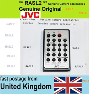 Genuine JVC RM-V717U CAMCORDER REMOTE FOR GR-D20 GR-D20EK GR-D30 GR-D40 GR-D50 - Picture 1 of 2