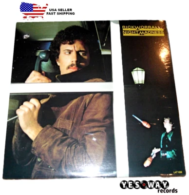 Rick Worrall - Night Madness LP 1978 Canada Import Attic LAT 1058 SEALED Mint/NM Foto 1 de 2