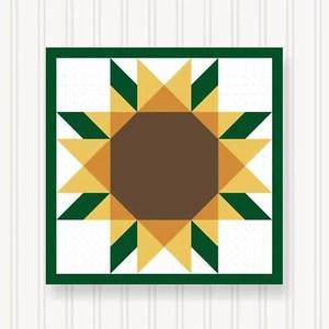 Barn Quilt Square, 8 Sizes, Outdoor & Indoor Wall Art, Home Decor, BQ052 - Picture 1 of 4