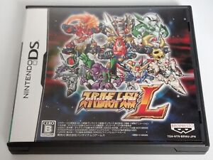 Nintendo DS Super Robot Wars L Used Package and Japanese manual included