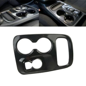 Panel de cambio de marchas de control central de fibra de carbono para Dodge Durango 2014-2017 - Imagen 1 de 14
