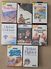 SEGA MASTER SPIELE SET Global Gladiators RAMBO Monaco GP 2 Thunder Blade BOXEN