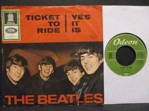 The Beatles 7" : TICKET TO RIDE / YES IT IS = 1965 - Bild 1 von 2