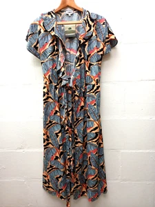 Floral Somerset by Alice Temperley Banana Leaf Print Maxi Dress Size UK 8 NWT - Picture 1 of 7