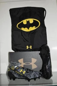 Under Armour Mens Speedform CRM AE FG Alter Ego BATMAN Soccer Cleats 1273365 001 - Picture 1 of 4