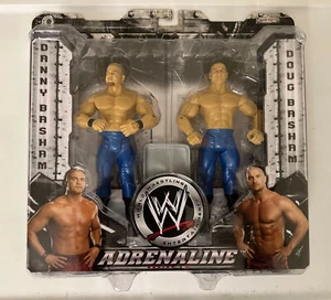 WWE Adrenaline Series 10 Doug and Danny The Basham Brothers 2003 Jakks Pacific - Picture 1 of 6