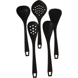 Silicone Cooking Utensil Set. BPA Free Five Piece Bundle For Nonstick Cookware - Picture 1 of 7
