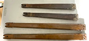 4 Vintage solid Teak Spars for sailboat Mast - Picture 1 of 6