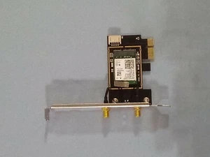 C1 OKN WiFi 6 AX200 PCIE WiFi Card 2974Mbps w/ Bluetooth 5.0 802.11AX Dual Band - Picture 1 of 6
