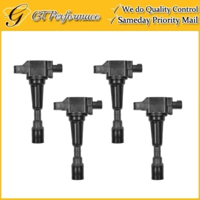 Juego de 4 piezas de bobina de encendido de calidad ZJ2018100A para Mazda 2 2011-2014 1,5 L L L4 Foto 1 de 4