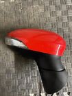 FORD FIESTA MK7.5 DRIVERS SIDE POWERFOLD WING MIRROR 2013-17 RACE RED