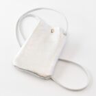 [Made in Japan] Italian Genuine Leather Shoulder Bag Simple Pouch Super Light