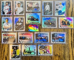2021 TOPPS CHROME FORMULA 1 F1 - BASE REFRACTOR - YOU PICK - HAMILTON VERSTAPPEN - Picture 1 of 2