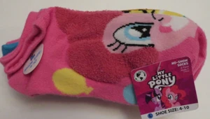 NWT~ My Little Pony Girls No-Show Socks 6-Pack Size L (shoe Size 4-10) - Picture 1 of 4