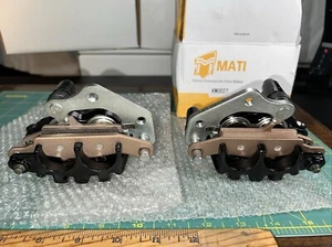 Left/Right 2ea Front Brake Calipers&Pads  Kawasaki Super Sherpa KL250G 2000-2010 - Bild 1 von 8