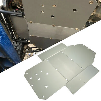 For Polaris RZR 800 RZR S 800 RZR S 900  08-14 3/16" Chassis Skid Plate Aluminum - Image 1 of 4