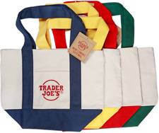 Trader Joe's Mini Tote  Canvas Bag -  - Ready to Ship! - New