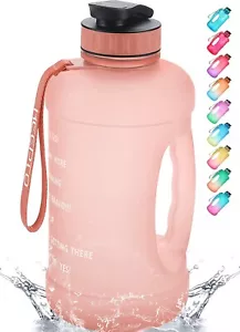 Keepto 64 Unzen Wasserflaschen mit Trinkzeiten, BPA-frei motivierendes Gallonenwasser - Bild 1 von 5