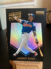 1996 Pinnacle Power Baseball #10 Sammy Sosa Chicago Cubs