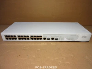 3Com 3C16475BS Baseline Switch 2226 Plus 24-Ports Managed 10/10 Netzwerk Switch - Bild 1 von 2