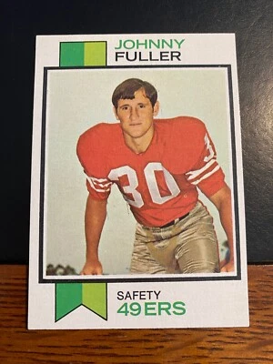 1973 TOPPS FOOTBALL #207 JOHNNY FULLER! $1 SHIPPING! "A" - Image 1 of 2