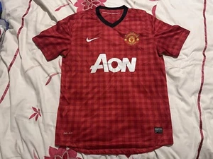 Nike 2012-2013 Manchester United Home Football Shirt - Size M - Picture 1 of 13