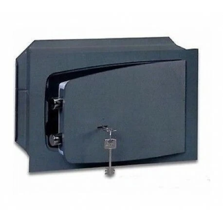 CASSAFORTE TESORETTOD A MURO CISA 360X195X240H MM IN ACCIAIO VERN. ANTITRAPANO