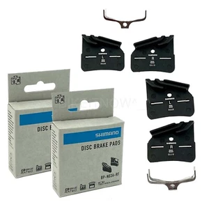 2Pair x Shimano XTR BR-M9120, BR-M8120, BR-M7120 Disc Brake Resin Pad N03A w/Fin - Picture 1 of 10
