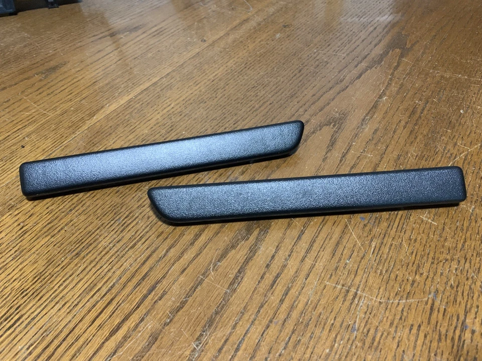 FORD F150 F250 F350 BRONCO TABLERO CUADRO BISEL MOLDURA INSERTO PAR NEGRO 92-96 Foto 1 de 1