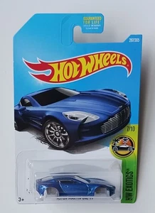 2017 Hot Wheels Aston Martin One-77 Error Car Missing Bottom/Base & Wheels - Picture 1 of 4